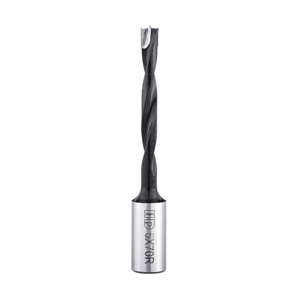 Blind hole drill bit HD d-5 mm, L-70 mm right (110 series)