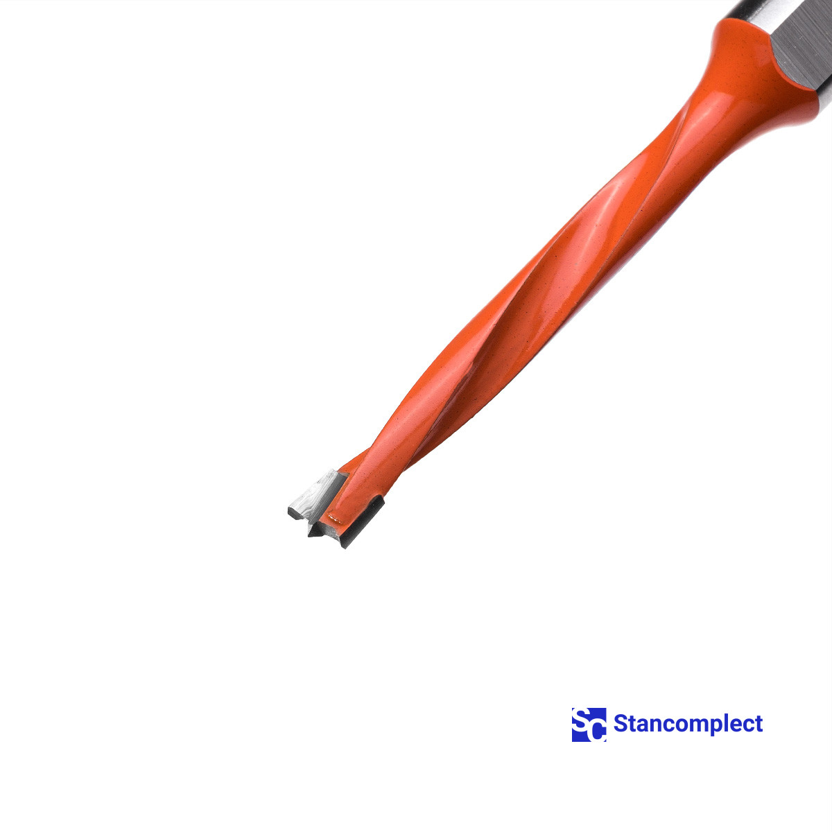 Blind hole drill bit HD d-5 mm, L-70 mm left with brazed plate