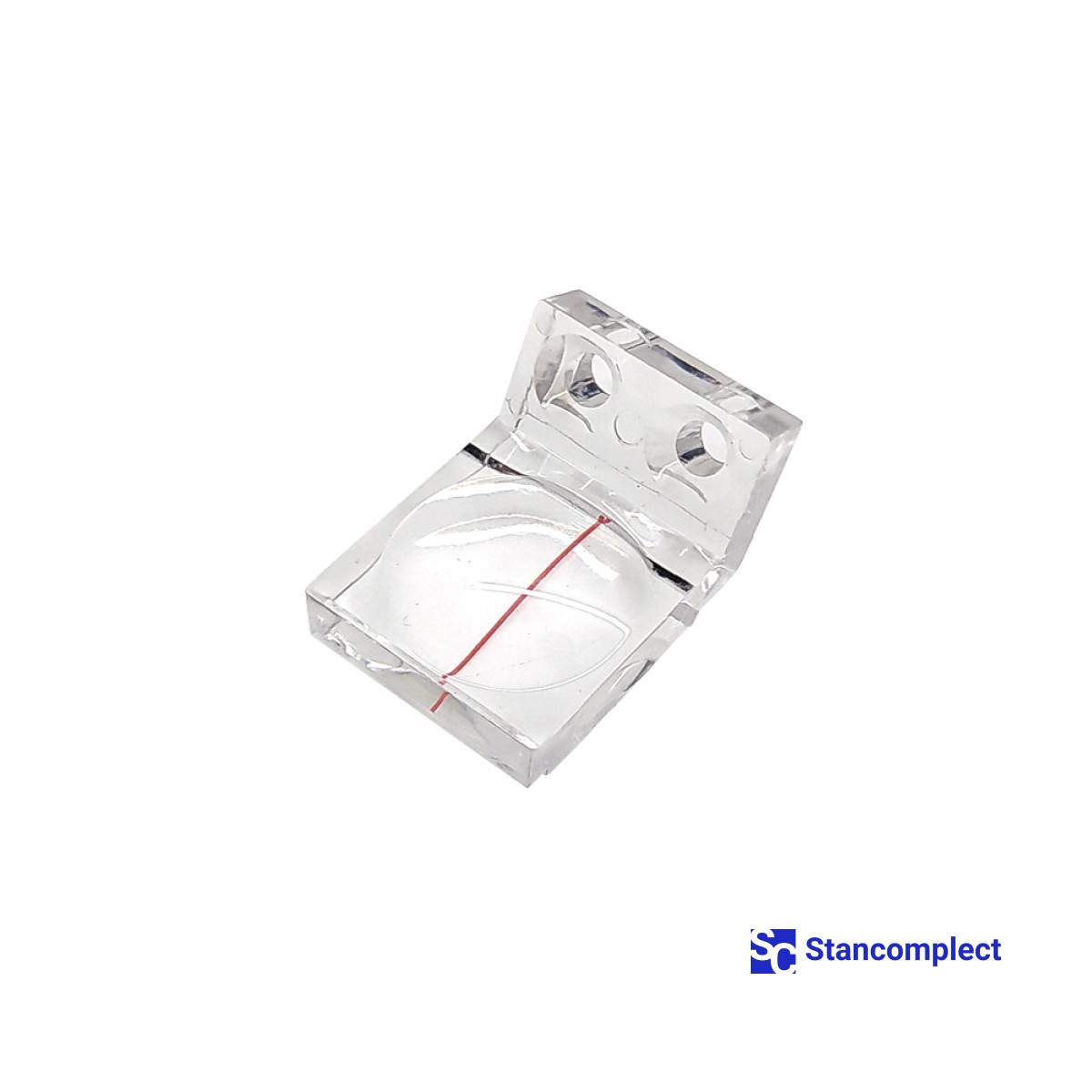 Увеличительное стекло линейки 38х25х8 мм для форматно-раскроечного станка