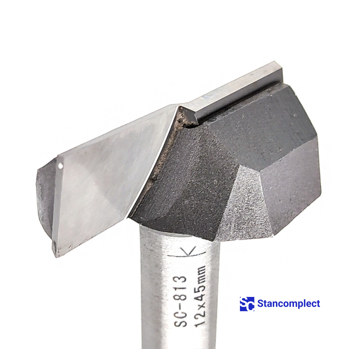 Carbide surfacing router bit D45 h25 L57 d12