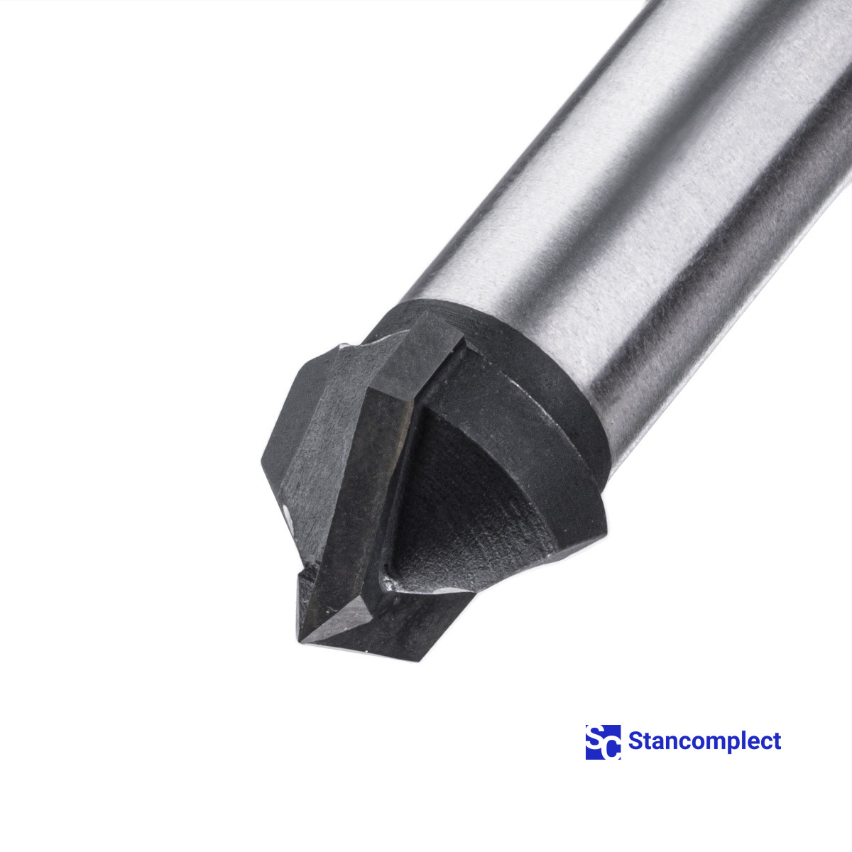 Two flute V-groove router bit d12-D18-H7,4-L50-A90 for aluminum