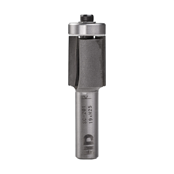Flush trim router bit D-19 H-25 d-12 L-79 with lower bearing