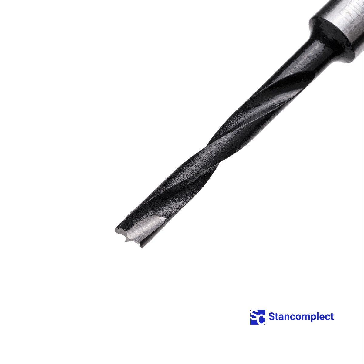 Blind hole drill bit HD d-6 mm, L-70 mm right with brazed plate