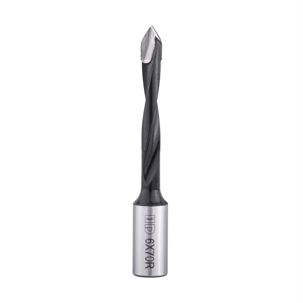 Through hole drill bit HD d-6 mm, L-70 mm right (130 series)