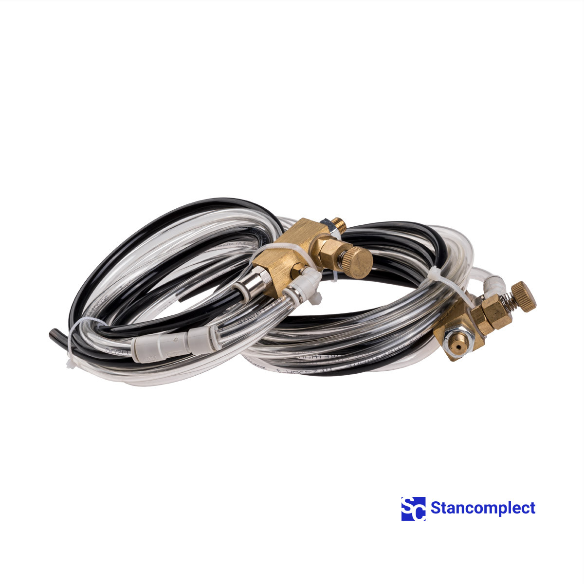 Spray system for edge banding machines