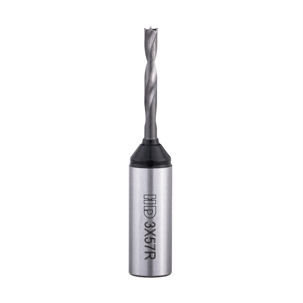 Solid carbide blind hole drill bit HD d-3 mm, L-57 mm right (301 series)