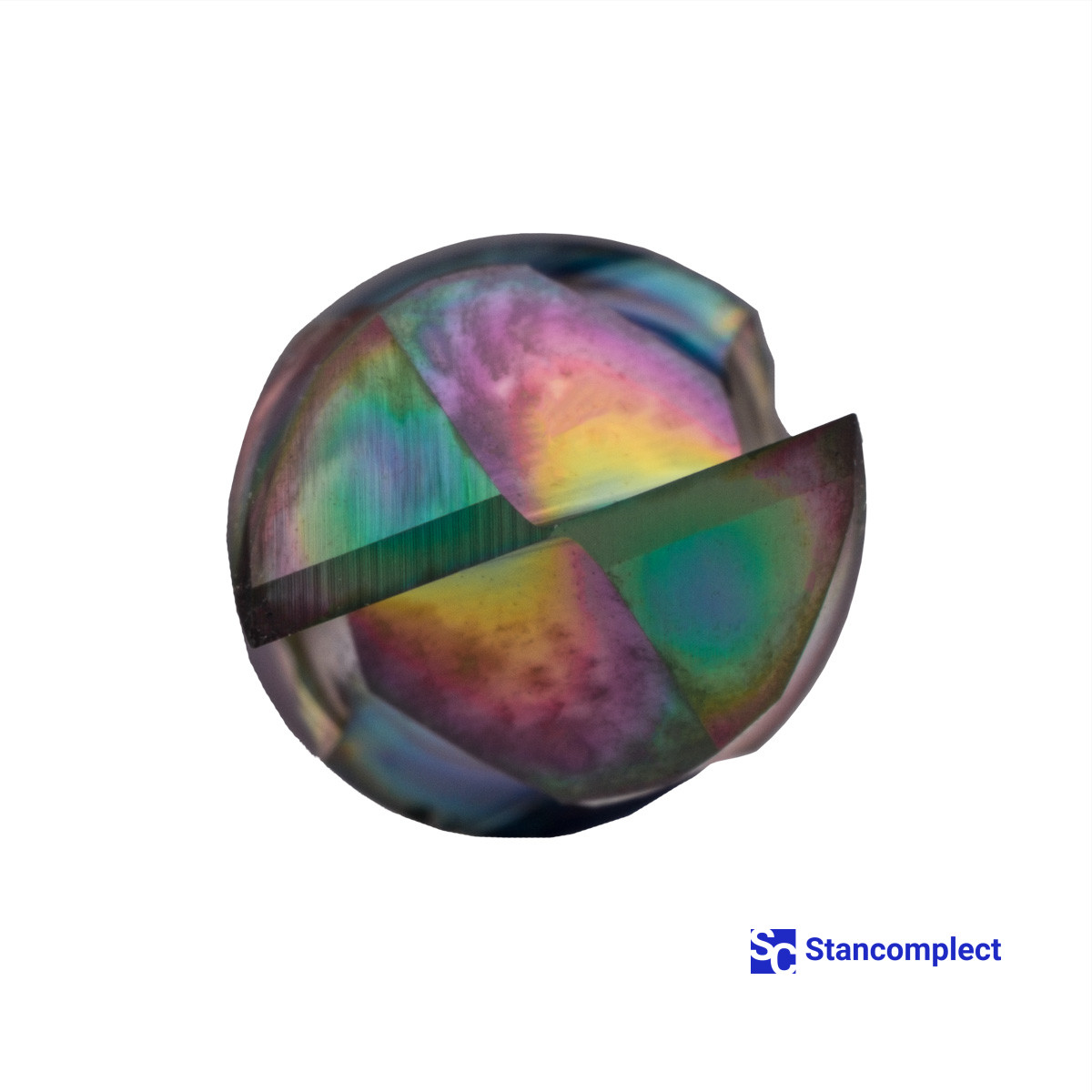 Compression spiral router bit with AlTiN coating 10x40x100 mm