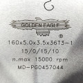 Miter saw blade for tenon cutters GOLDEN EAGLE 160x5.0x3.5x25.4 36T