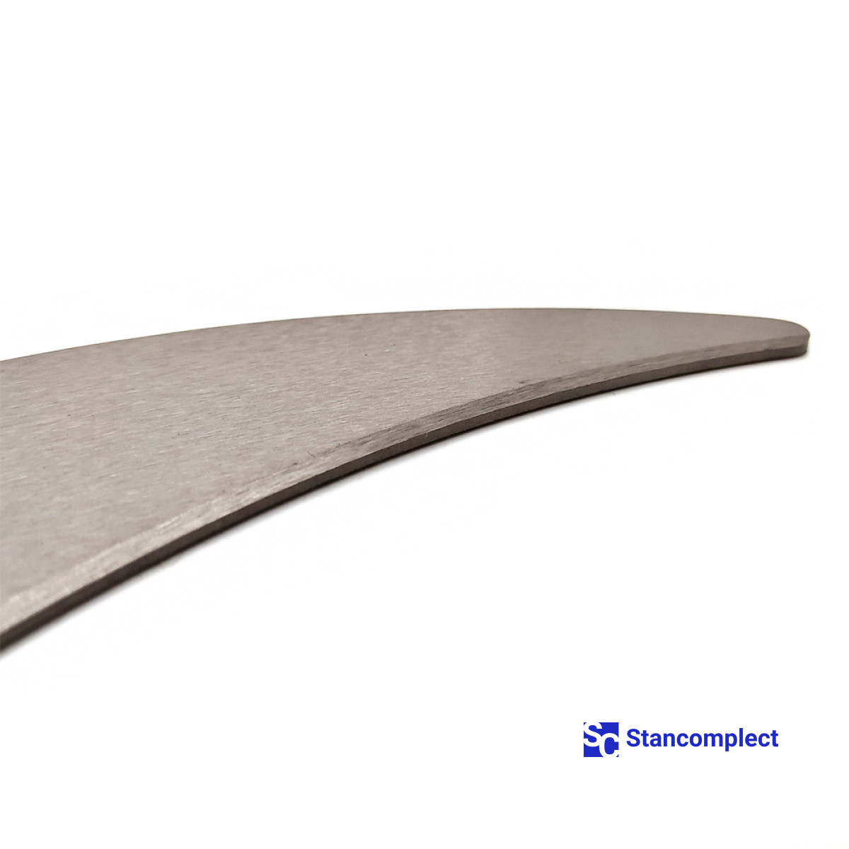 Riving knife 2.8 mm for sliding table saws with euro saw guard