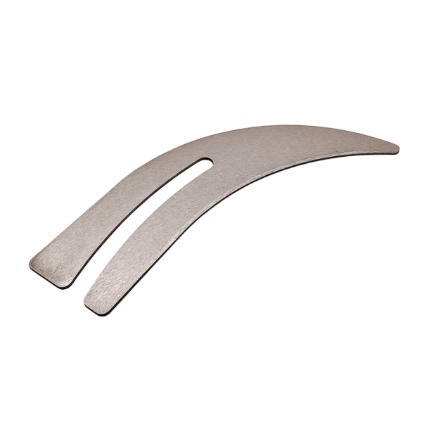 Riving knife 2.8 mm for sliding table saws with euro saw guard