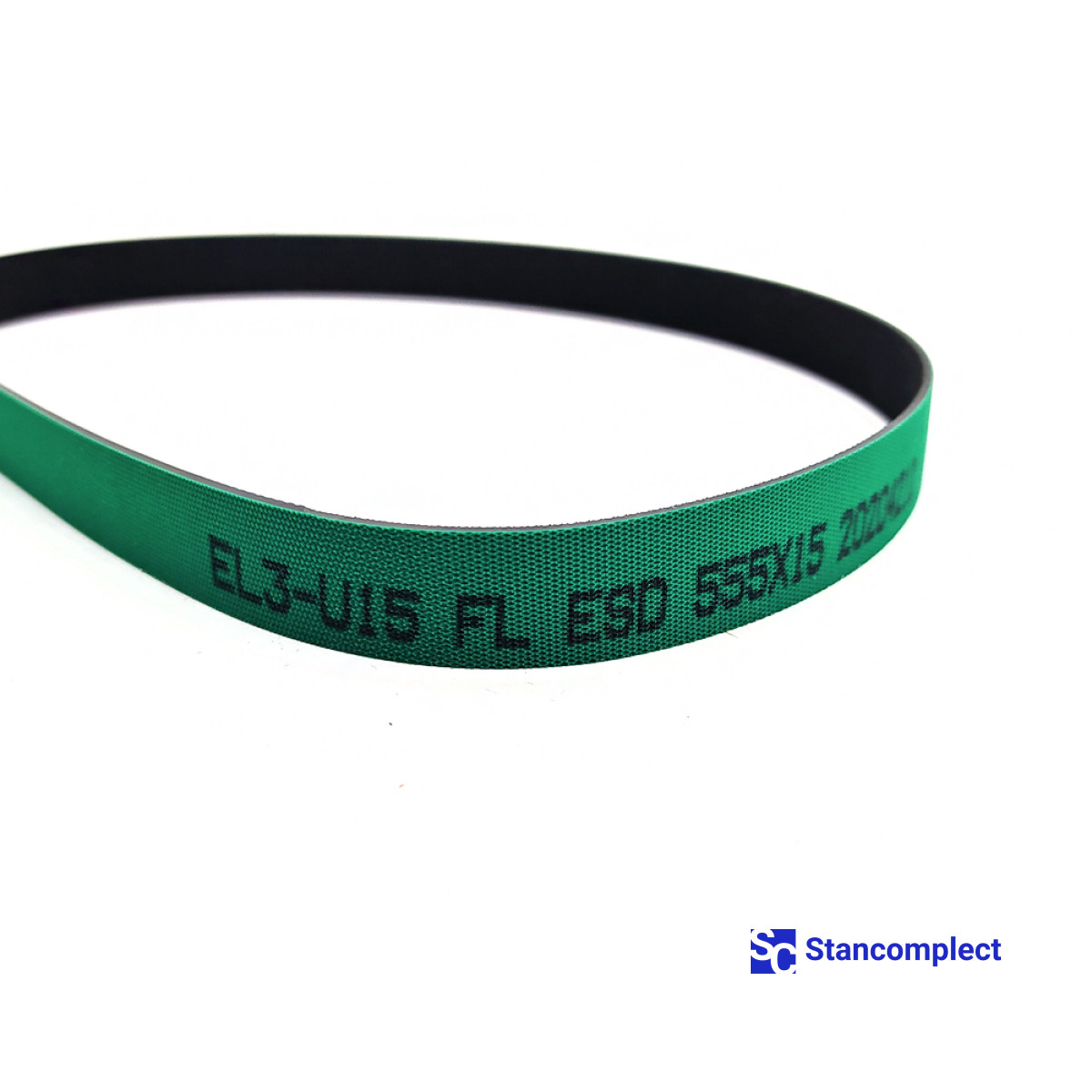 Belt 555x15 mm EL3-U15 FL ESD for drilling lines KDT