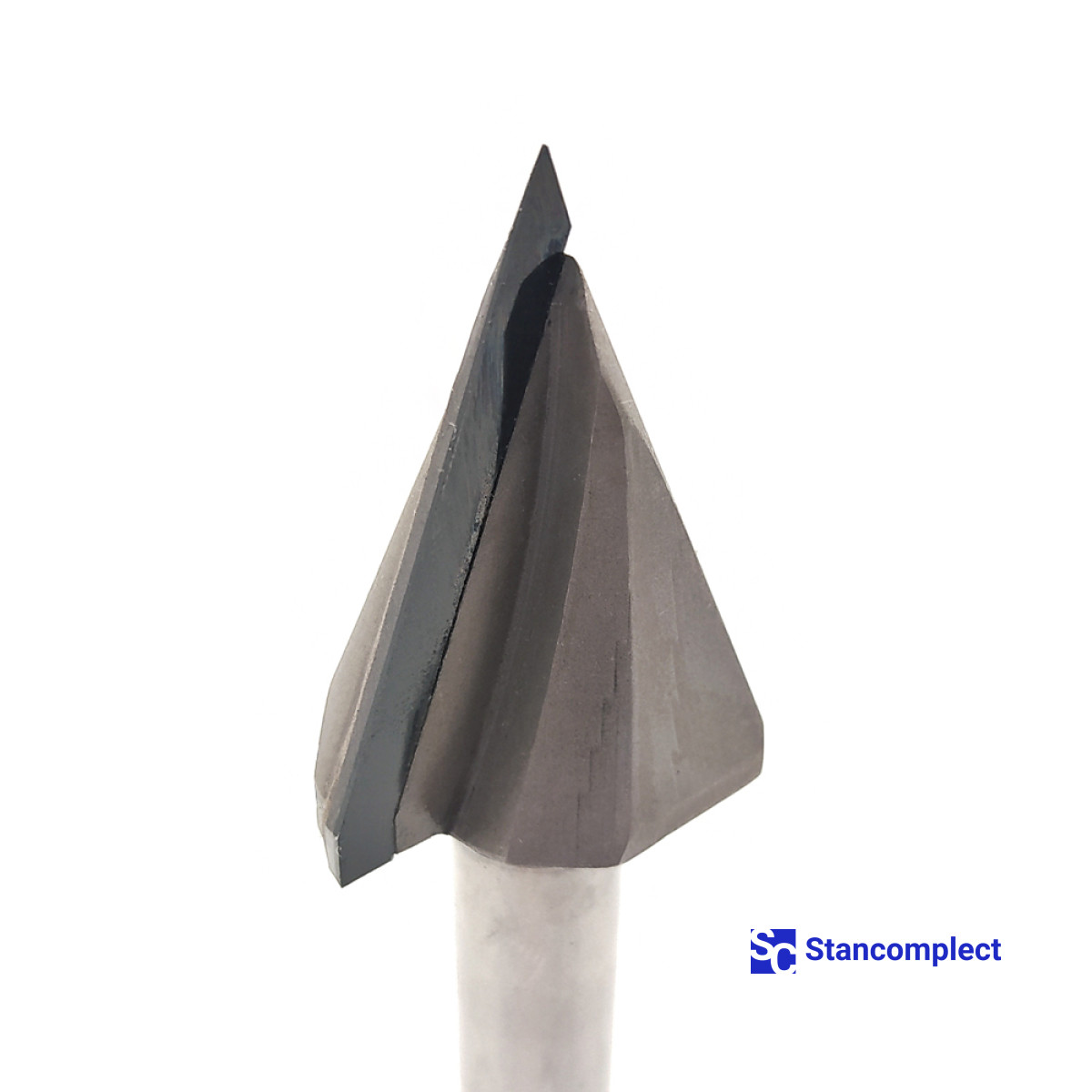 Diamantová fréza na V-drážku D32 h42 d12 45°