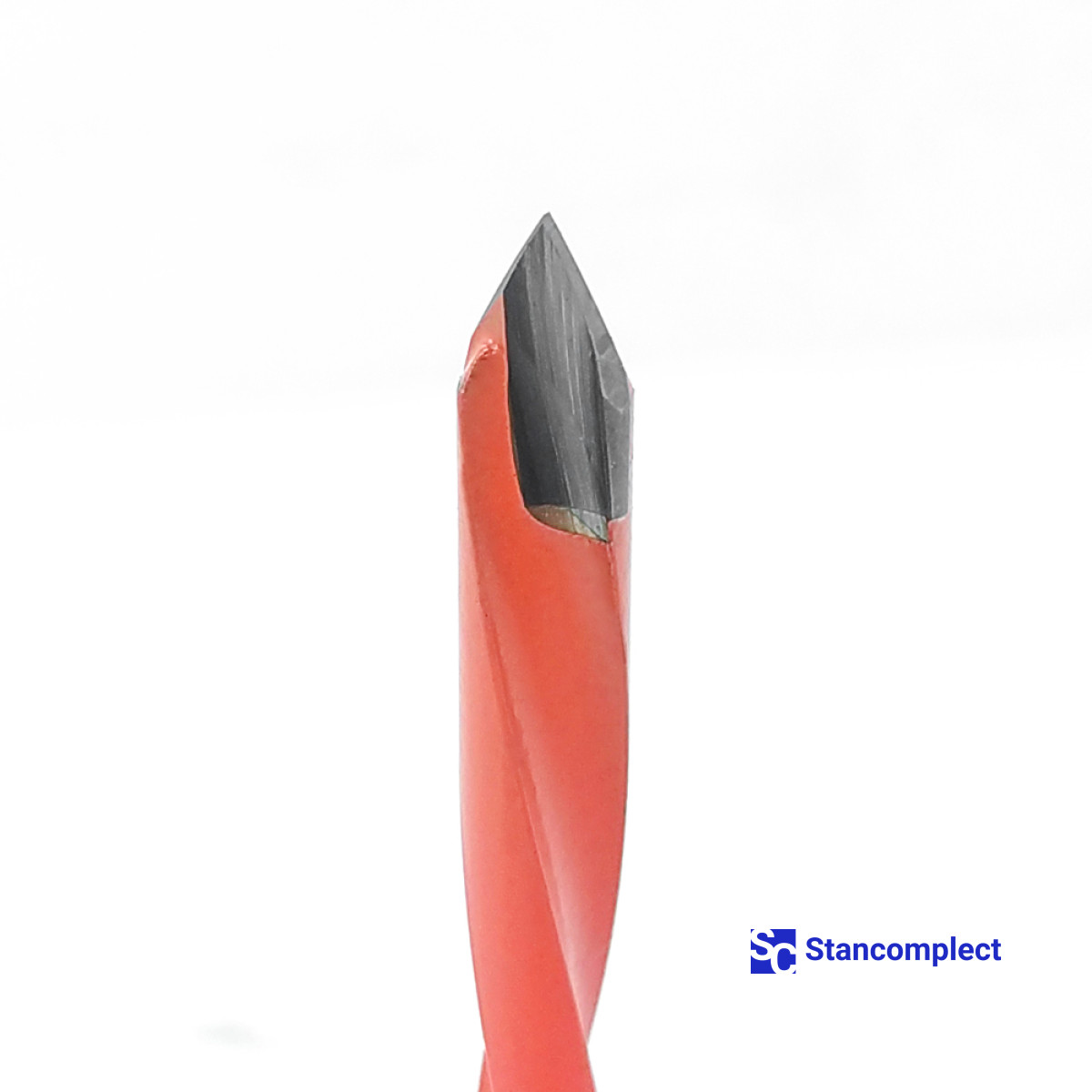 Through hole drill bit HD d-7 mm, L-85 mm left with brazed plate