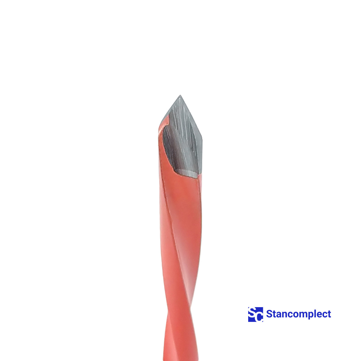 Through hole drill bit HD d-5 mm, L-85 mm left with brazed plate