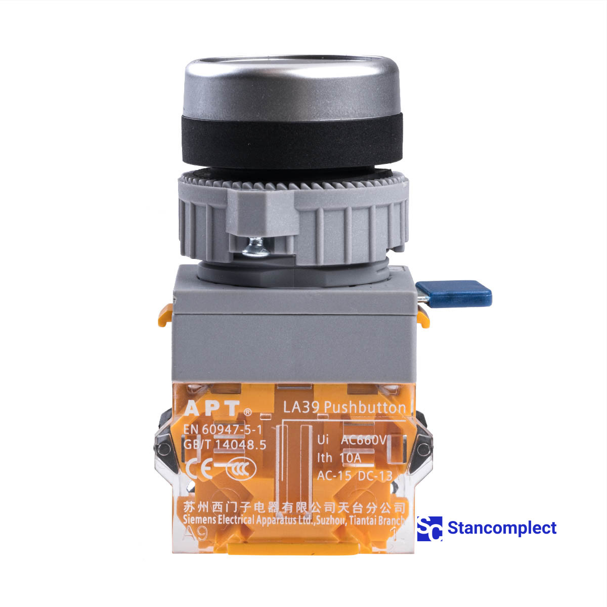 Start button LA39-B3-10/k-GT for KDT edge banding machines