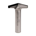 Diamond V-groove router bit D40 h15 d12 150°