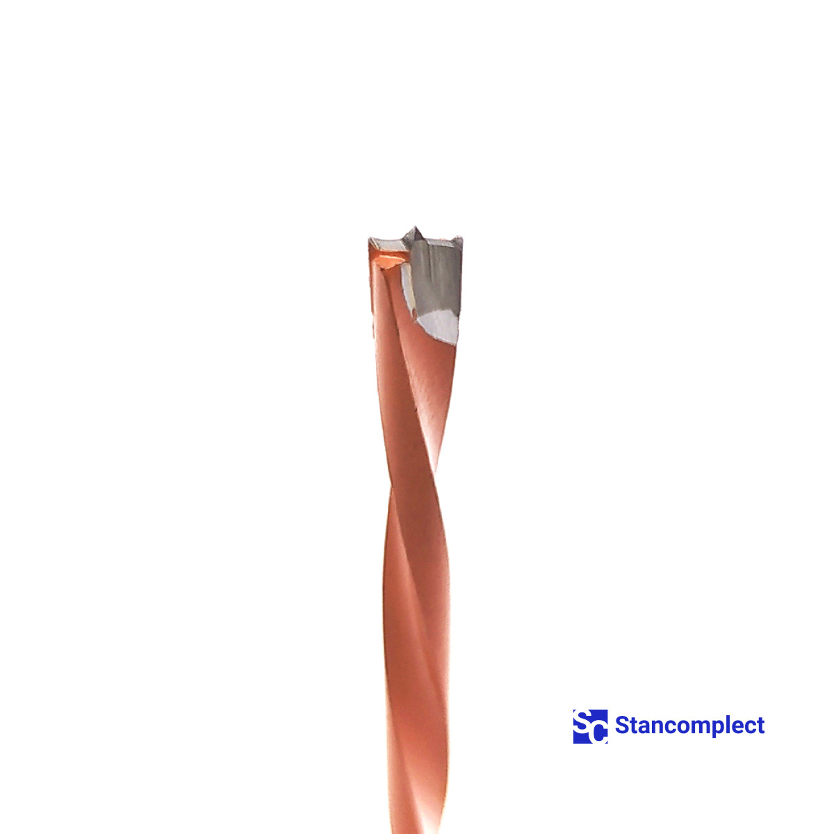 Blind hole drill bit HD d-5 mm, L-90 mm left with brazed plate