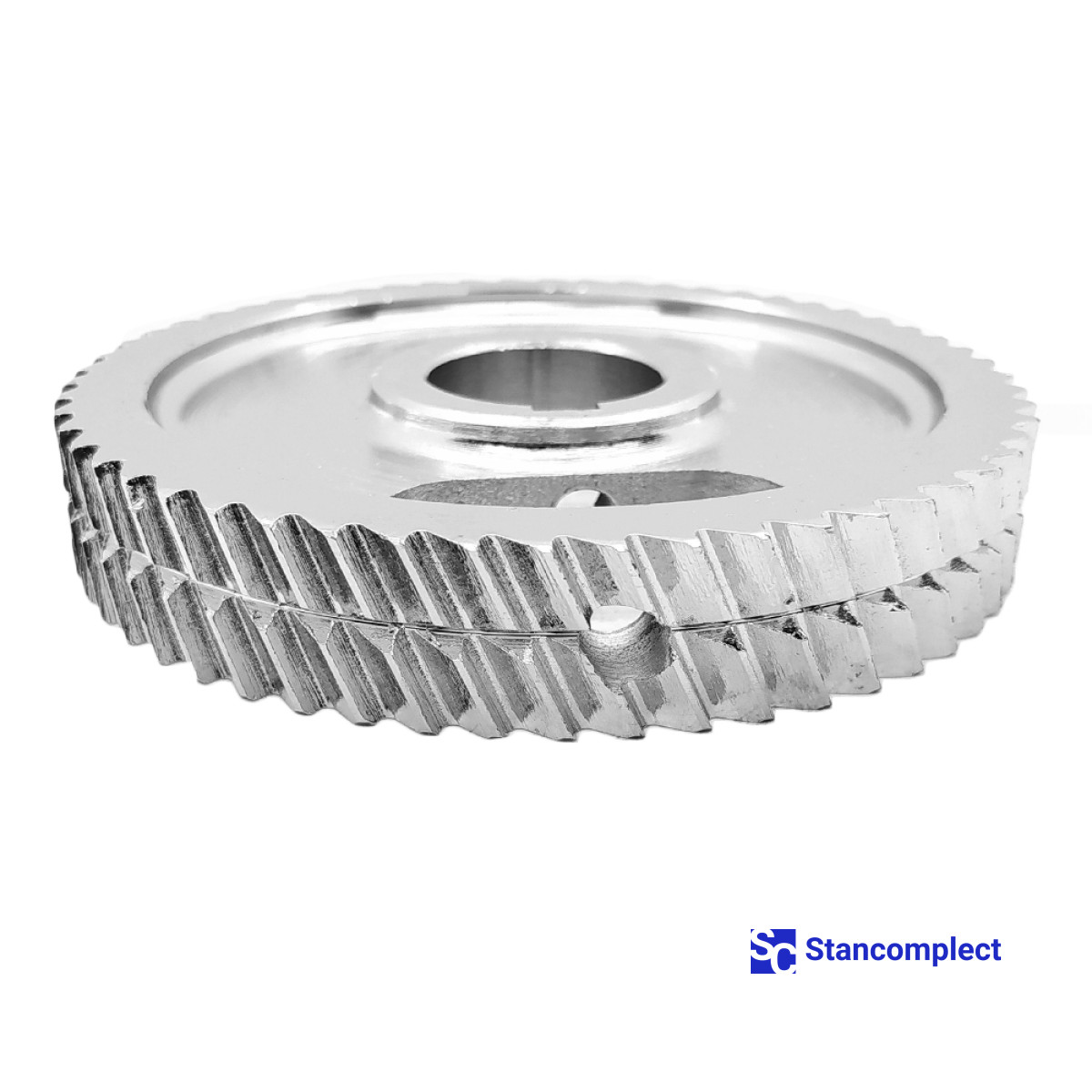 Metal feed roller for a four-sided planer machine 120x30x20 mm parallel shaft key