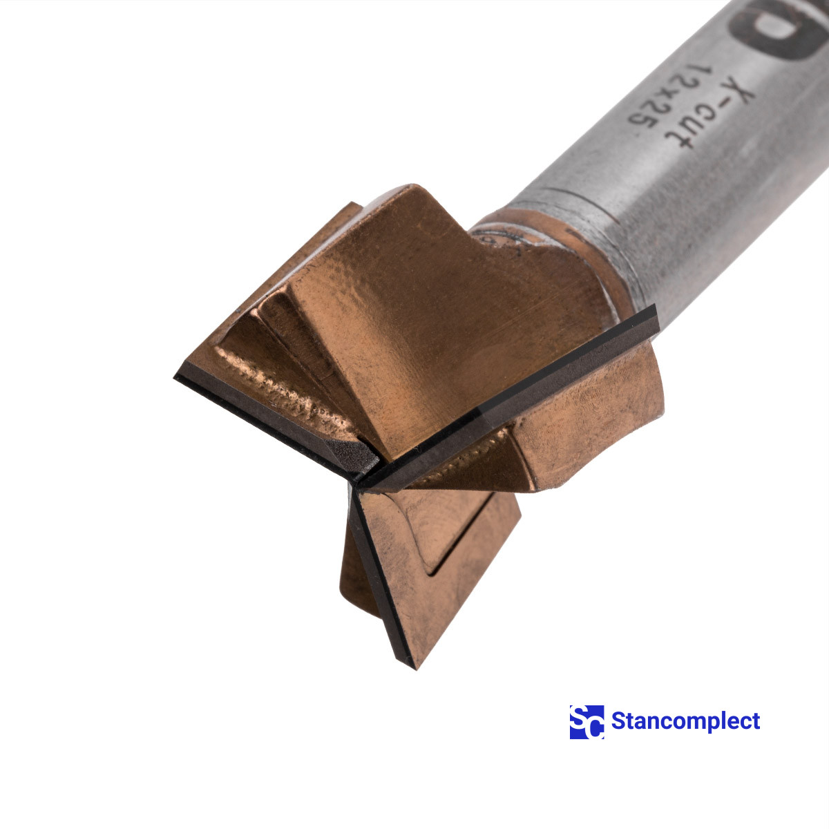 Diamantová fréza na plochy D25 h15 d12 L55 Z3 s povlakem