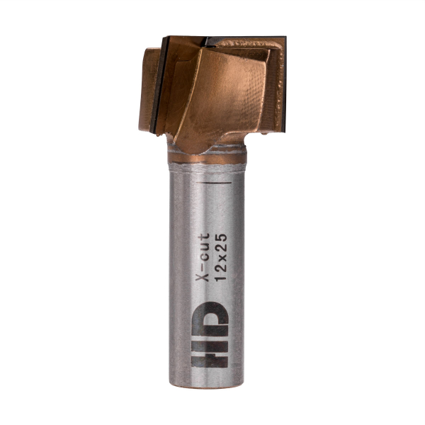 Diamantová fréza na plochy D25 h15 d12 L55 Z3 s povlakem