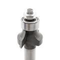 Round over router bit with lower bearing R1 D15 d6 L52 for corner rounding machine