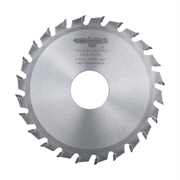 End trim saw blade 125x32x2.4x1.6x24T2 Golden Eagle for HOMAG BRANDT edge banding machines