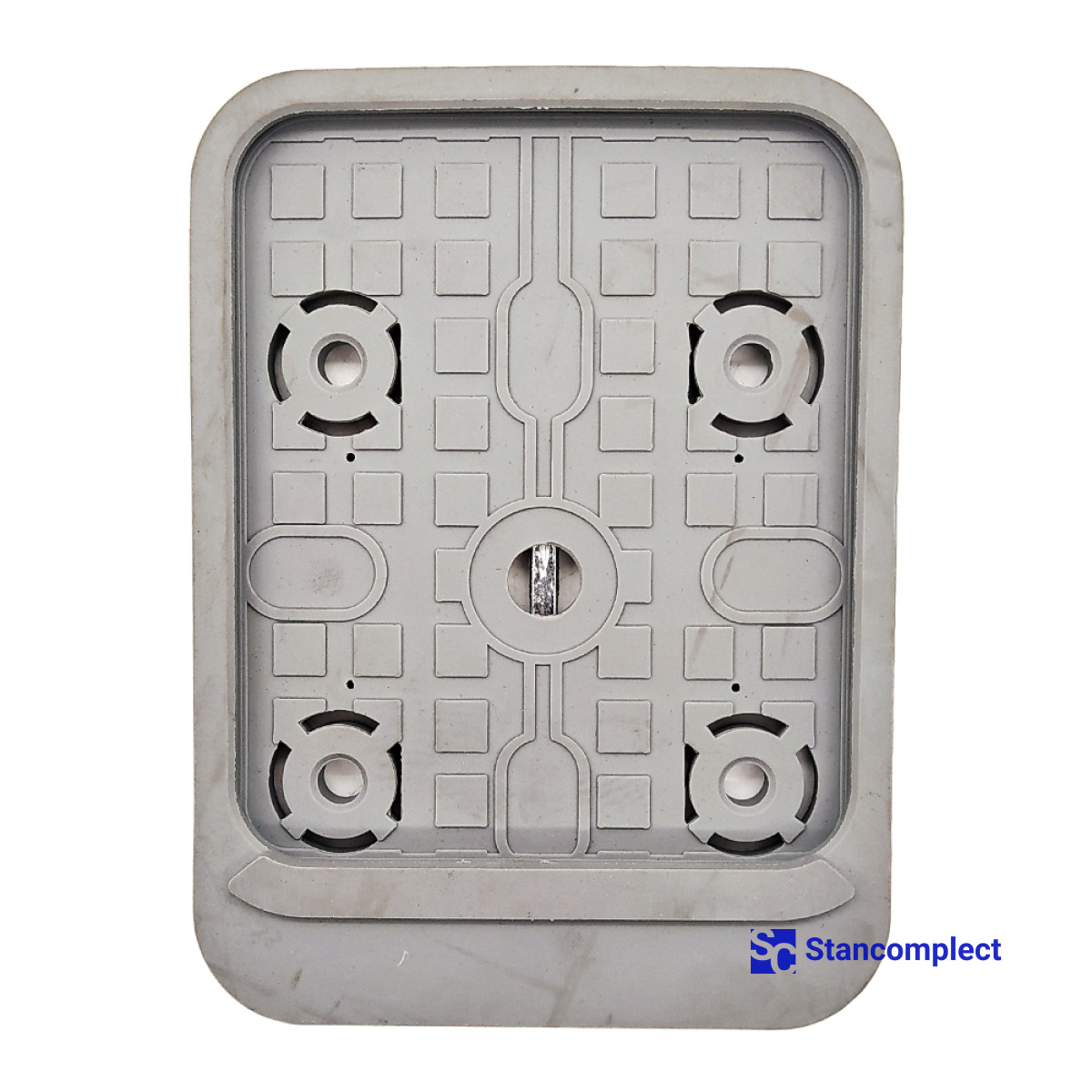 Rubber pad for vacuum blocks VSP-072 160x115 mm lower