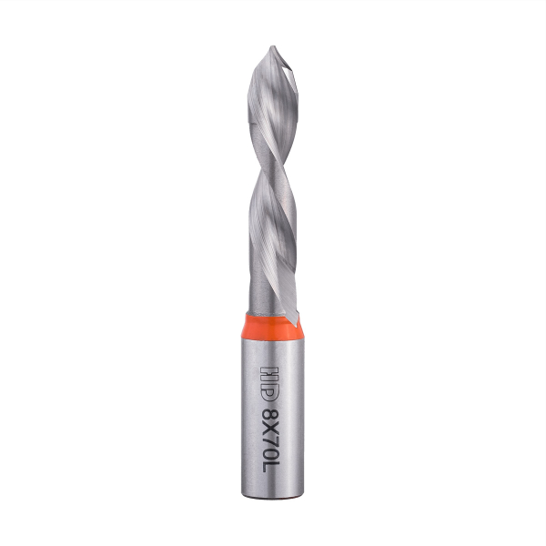 Solid carbide through hole drill bit HD d-8 mm, L-70 mm left (501 series)