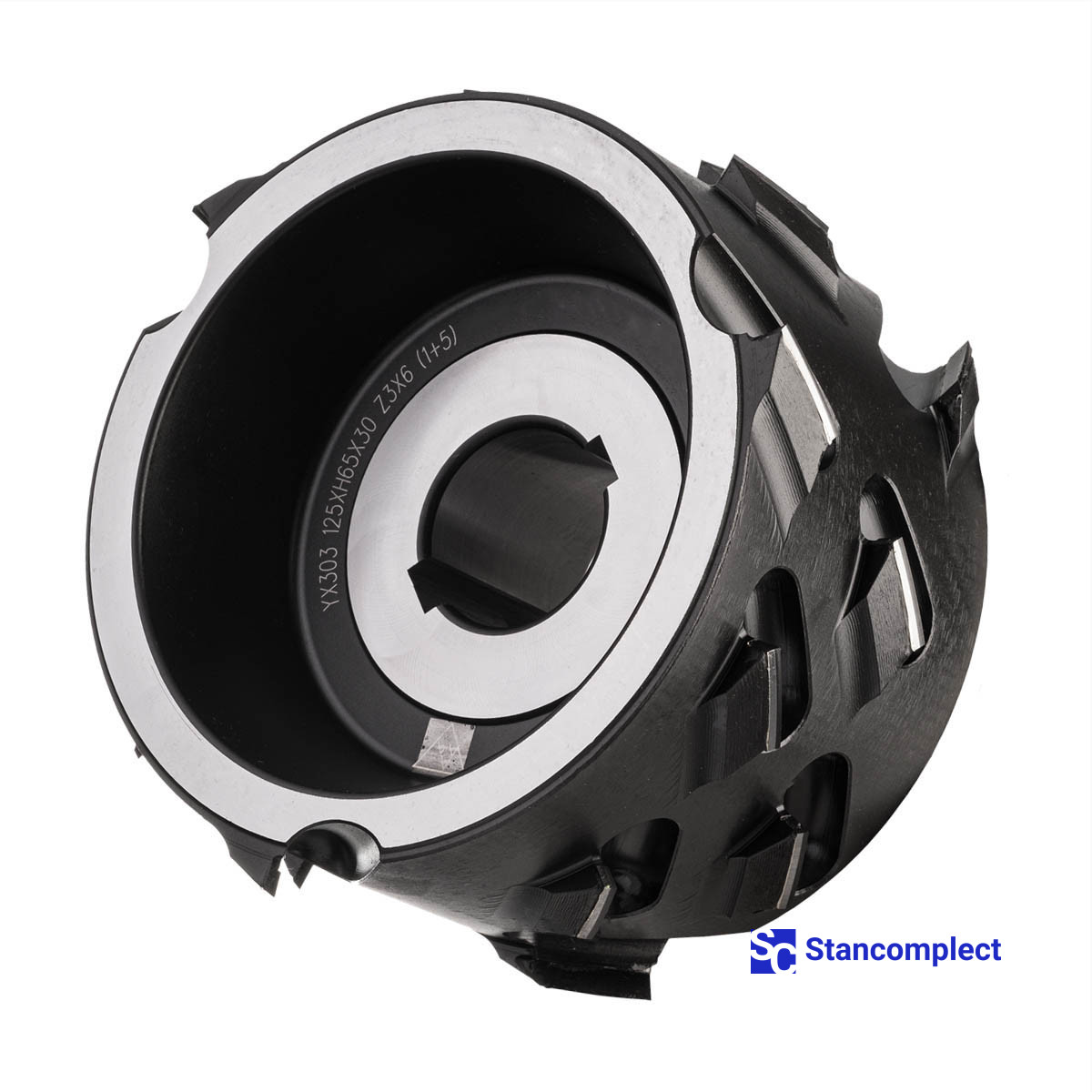 Premilling cutter diamond HD ∠45° 125x65x30 Z3x6 (1+5)