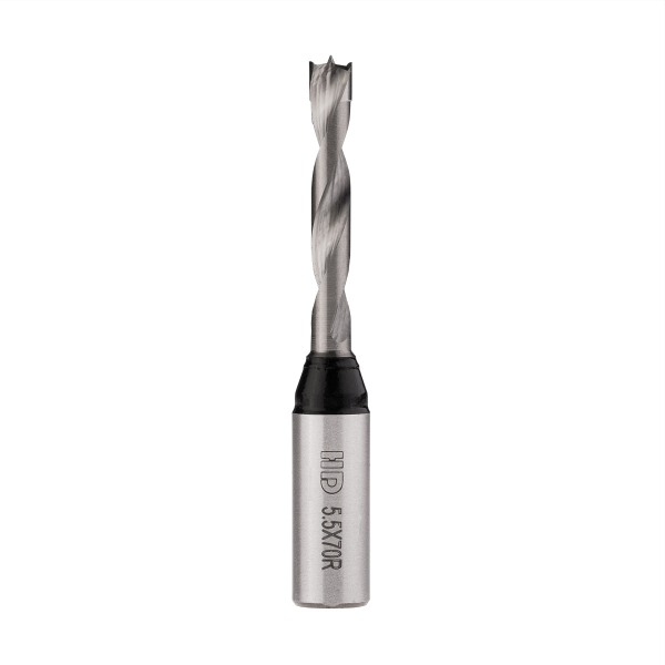 Solid carbide blind hole drill bit HD d-5.5 mm, L-70 mm right (301 series)