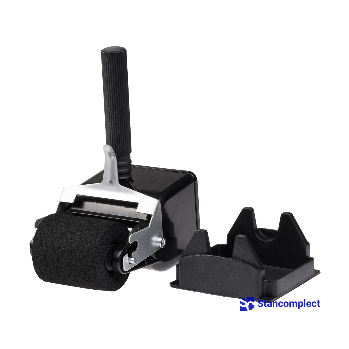 Manual glue spreader with a regulator, roller width - 75 mm, glue capacity - 180 ml