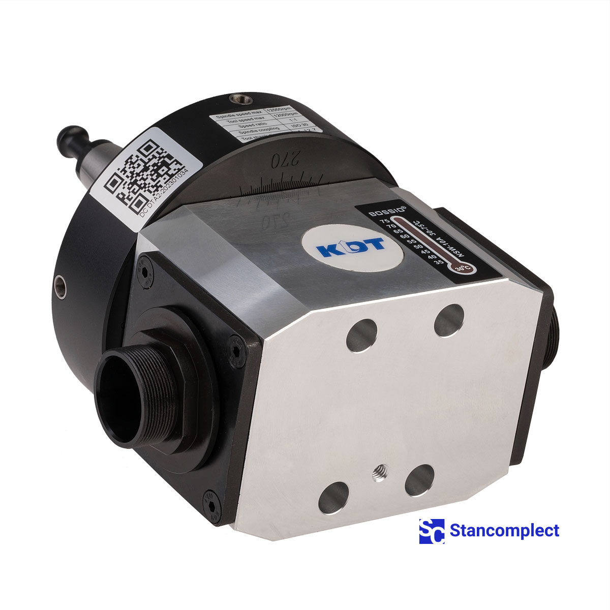 Агрегатна двостороння головка фрезерна 90° KDT DCJSDT для свердлильно-присадних центрів з ЧПК KDT