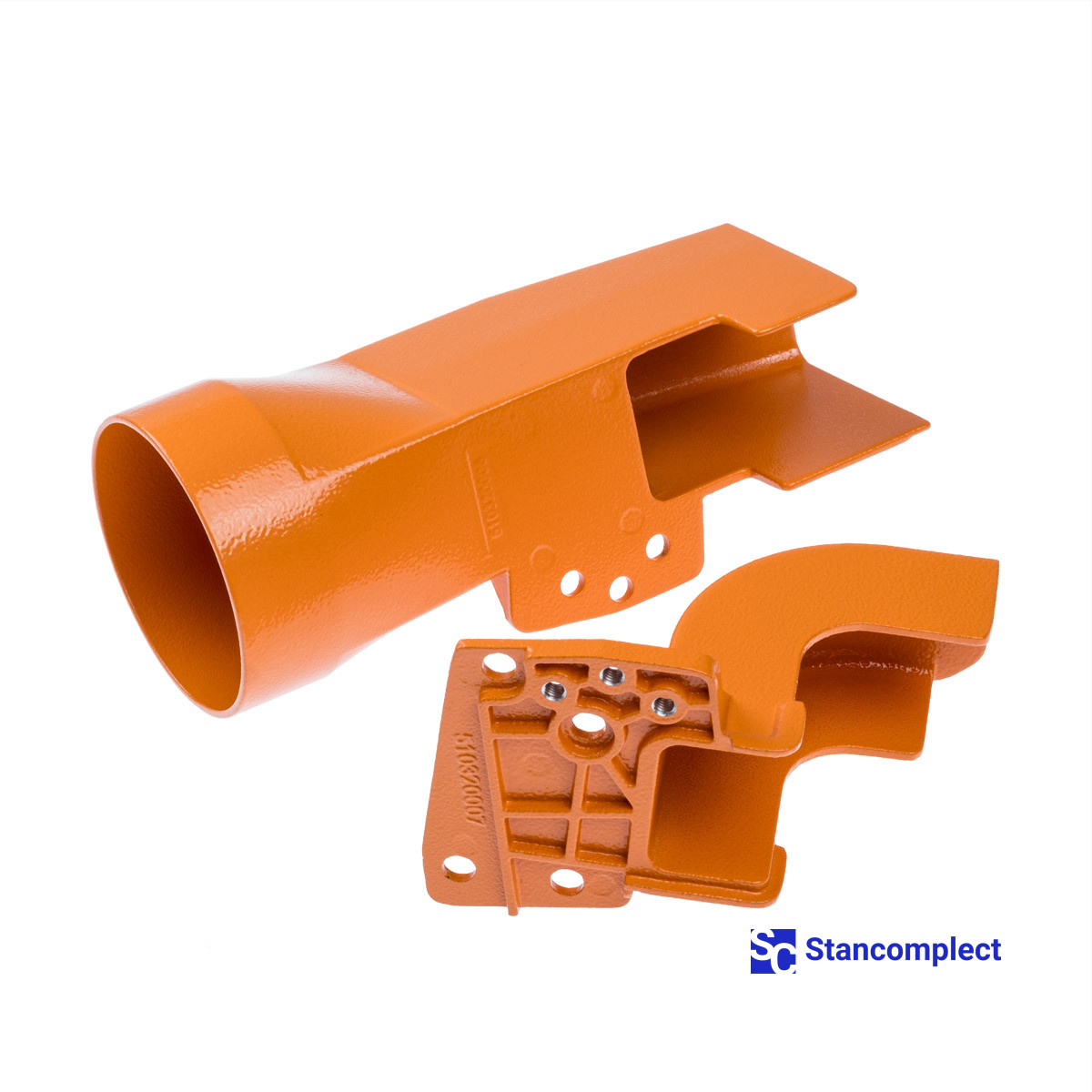 Dust collector cover of the milling unit 32-08 of KDT edge banding machines