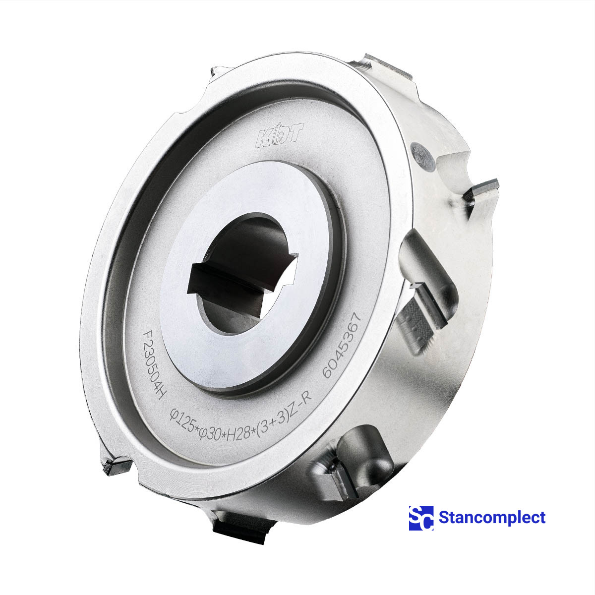 Premilling cutter diamond KDT Ø125xØ30x28 Z3+3