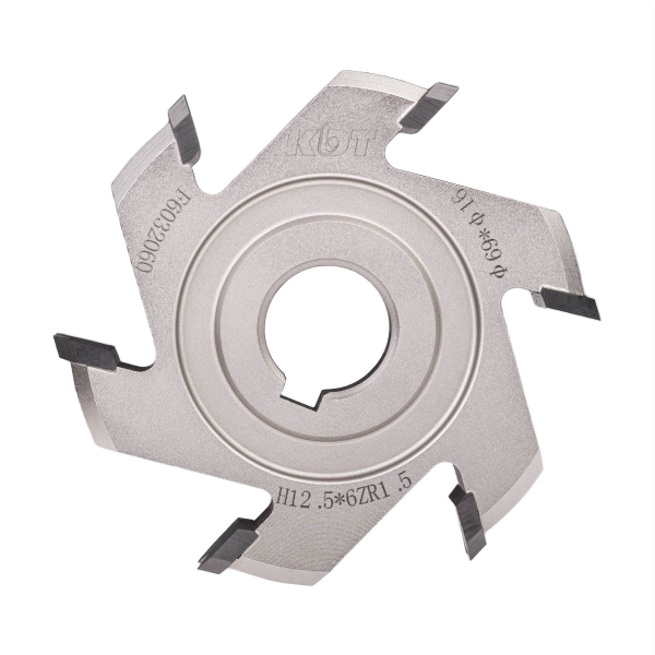 Cutter KDT 69x16x12.5 Z6 R1.5 of KDT edge banding machines