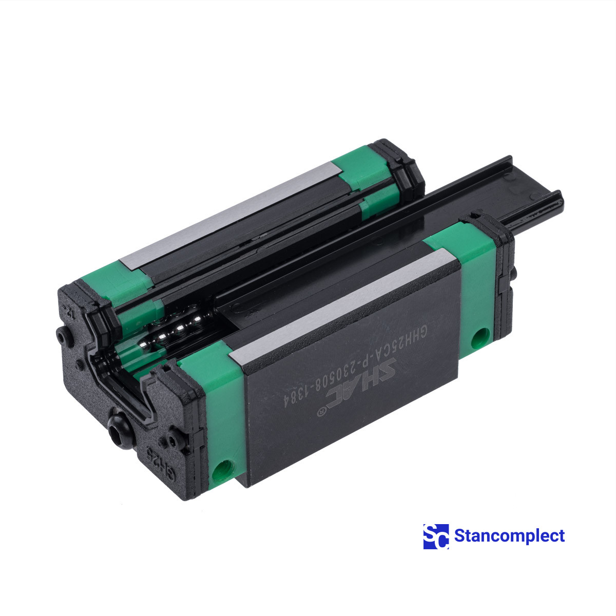 Linear guide rails and linear block GHH25CA for sliding table saw KS-132