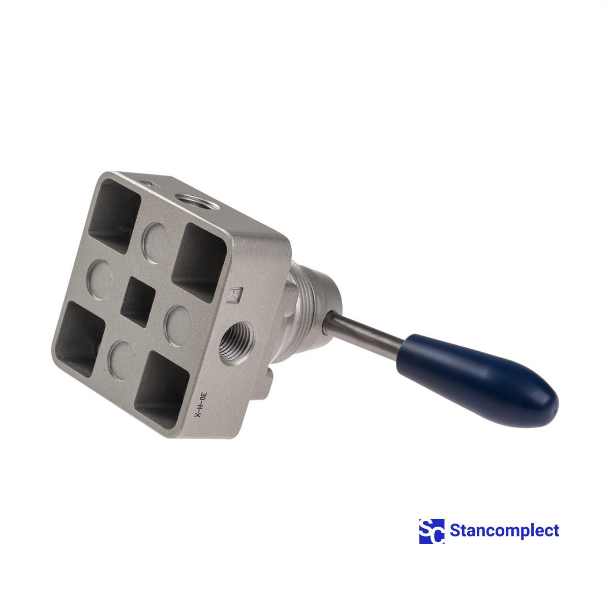 Ruční pneumatický rozváděč přítlačného nosníku AirTAC 4HV210-08 pro KDT CNC velkoplošné pily