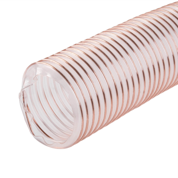 Polyurethane suction hose D-80 mm, wall thickness 0.6 mm 