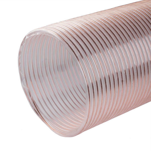 Polyurethane suction hose D-250 mm, wall thickness 0.6 mm