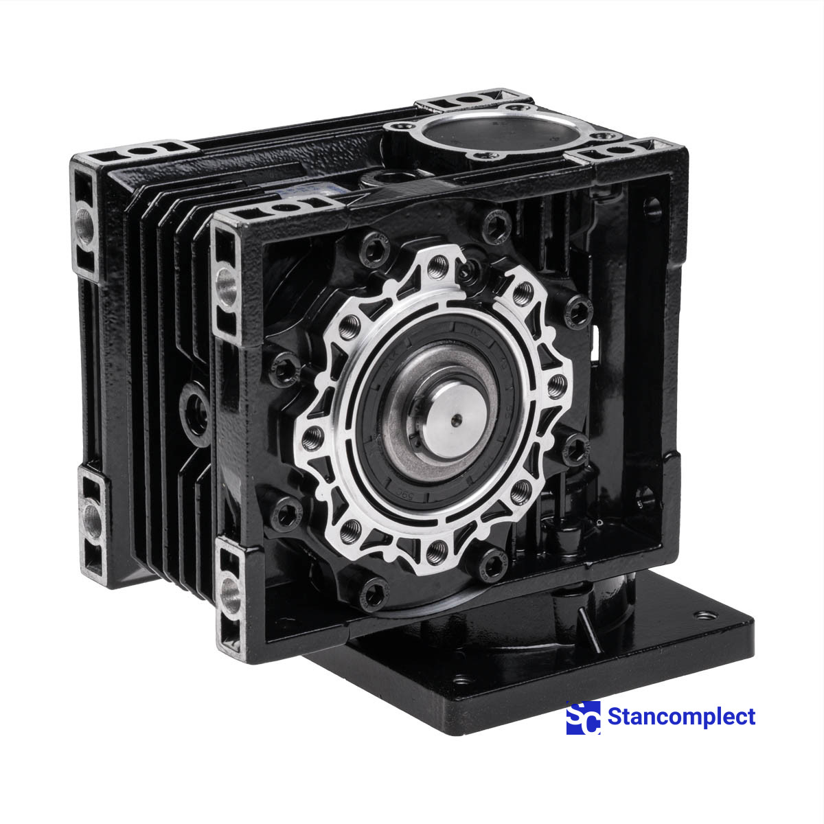 Worm gearbox of pressure beam NMRV30-60-370W for KDT edge banding machine