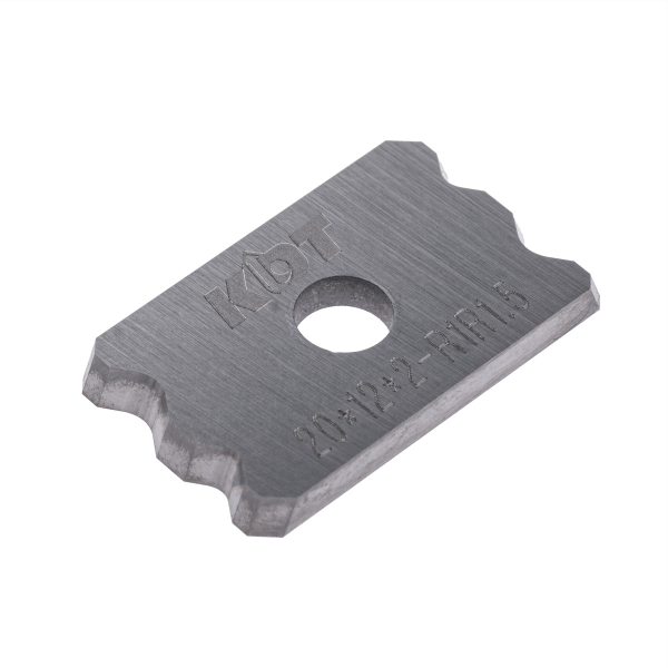 Radius scraper 20x12x2 R1R1.5 for edge banding machine KE-706