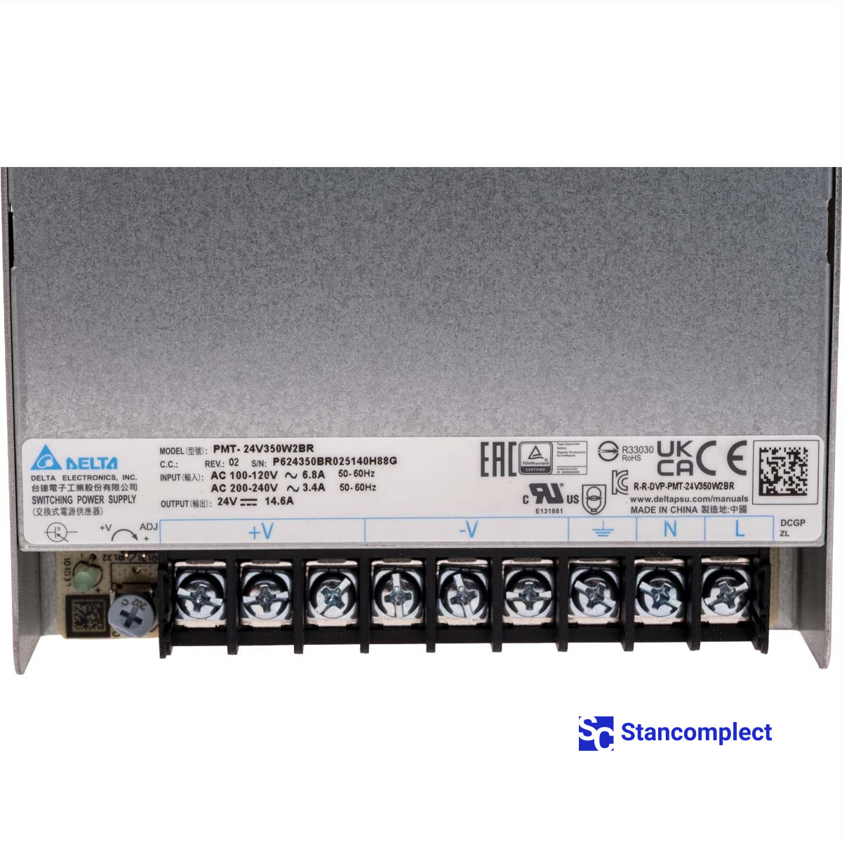 Power supply unit DELTA PMT-24V350W2BR for KDT CNC drilling centers