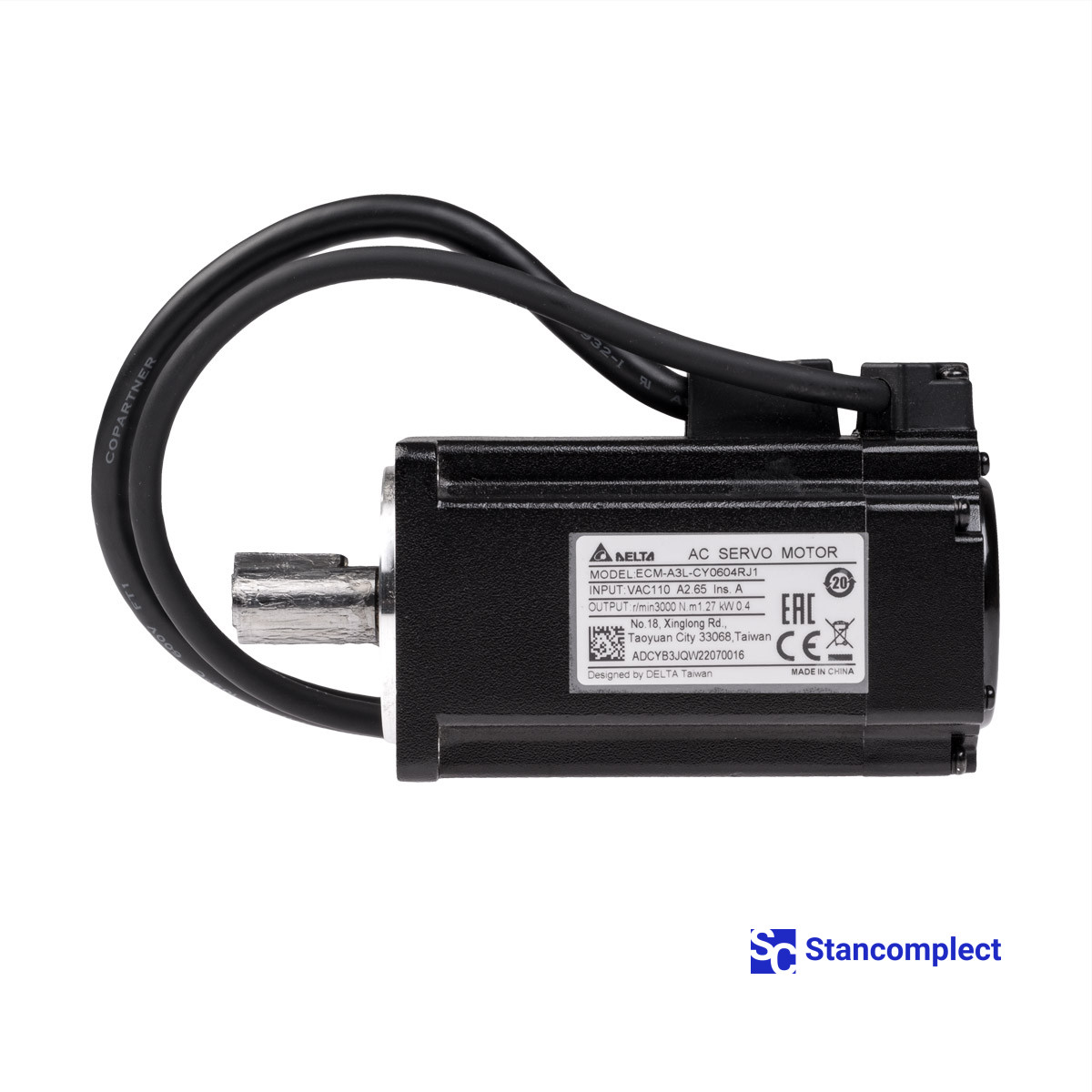 Servo motor DELTA ECM-A3L-CY0604RJ1 for KDT KP-3013 machining center