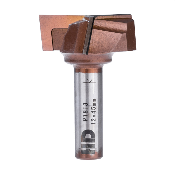 Diamantová fréza na plochy D45 h15 d12 L55 Z3 s povlakem