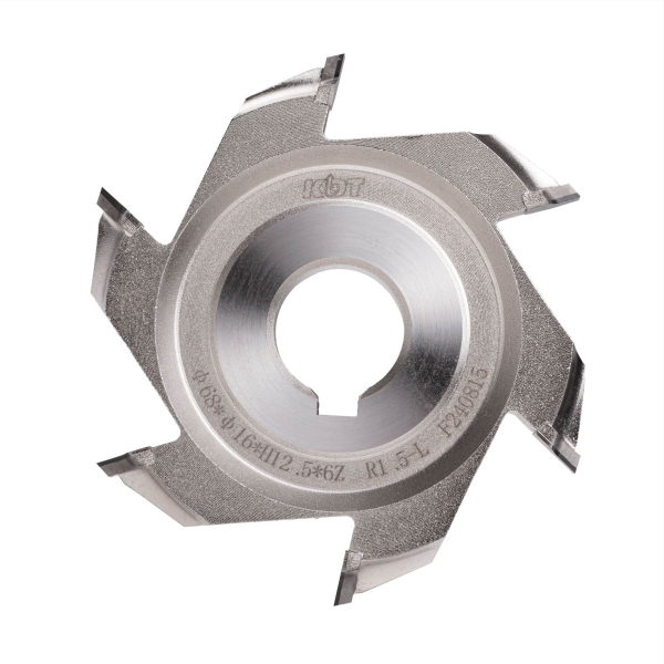 Diamond cutter (PCD) 68x16x12.5x6Z R1.5 left for edge banding machines KDT