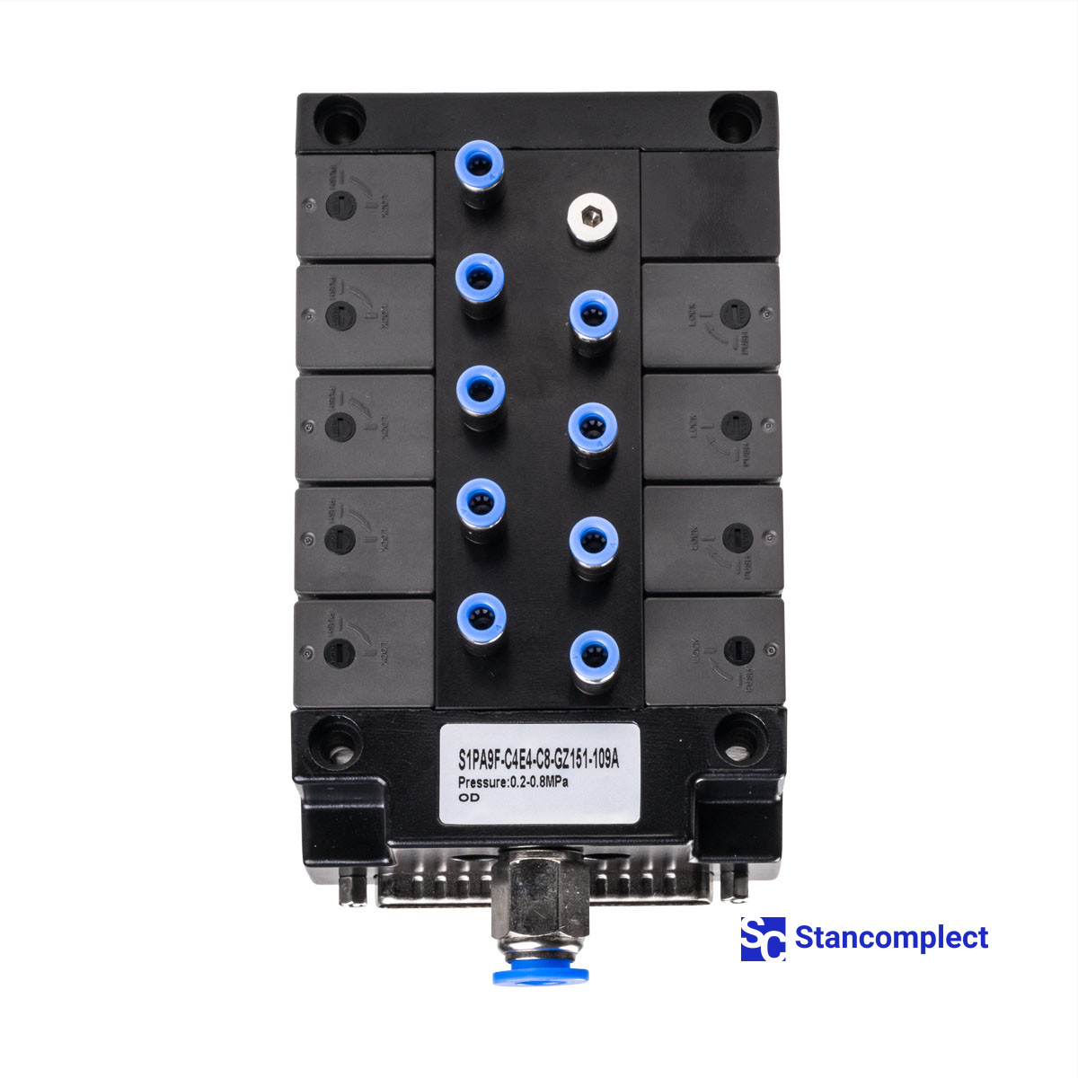 Pneumatic valve terminal S1PA9F-C4E4-C8-GZ151-109A for CNC drilling centers KDT KD-612