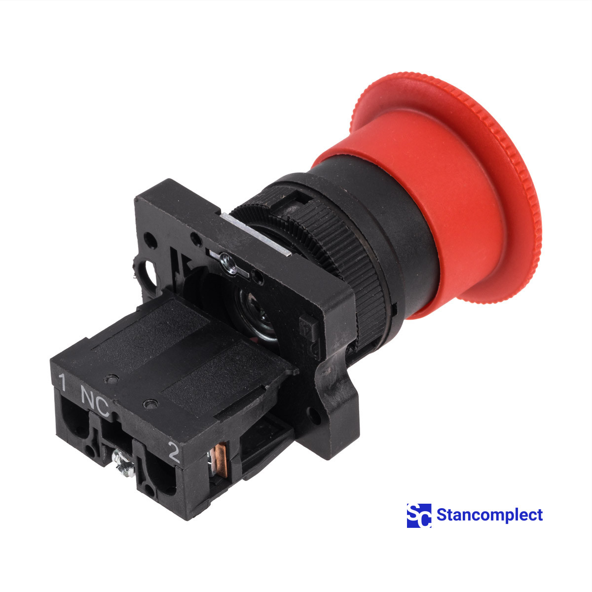 Emergency stop button 2-pin NP2-ES542 for KDT CNC drilling centers