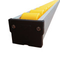 Roller conveyor with plastic rollers. Length - 1000 mm