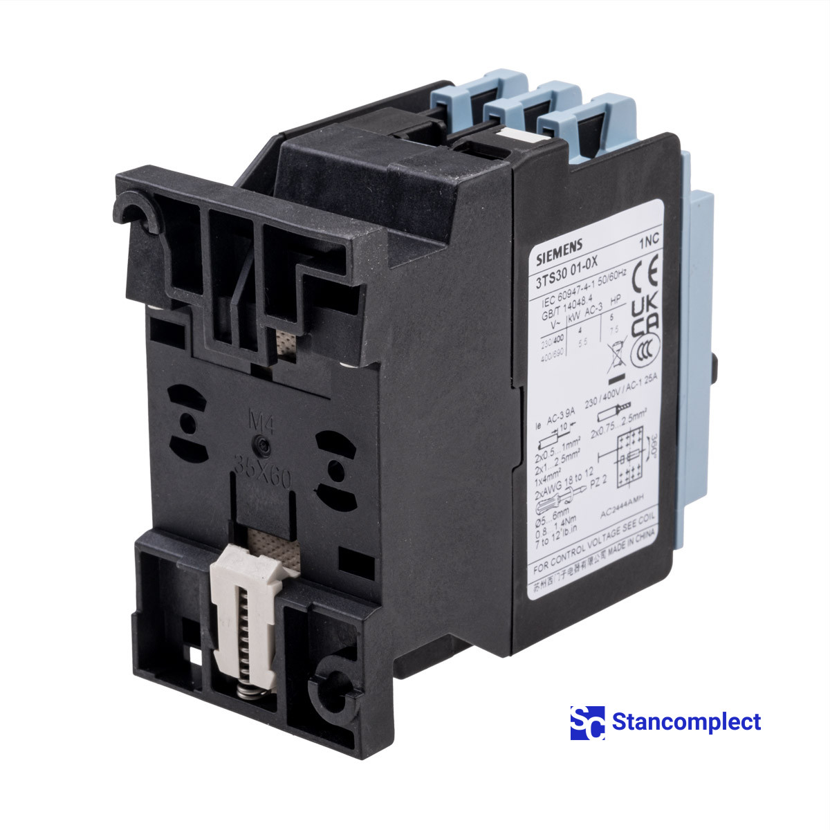 Contactor SIEMENS 3TS3001-0XN2 for KDT edge banding machines