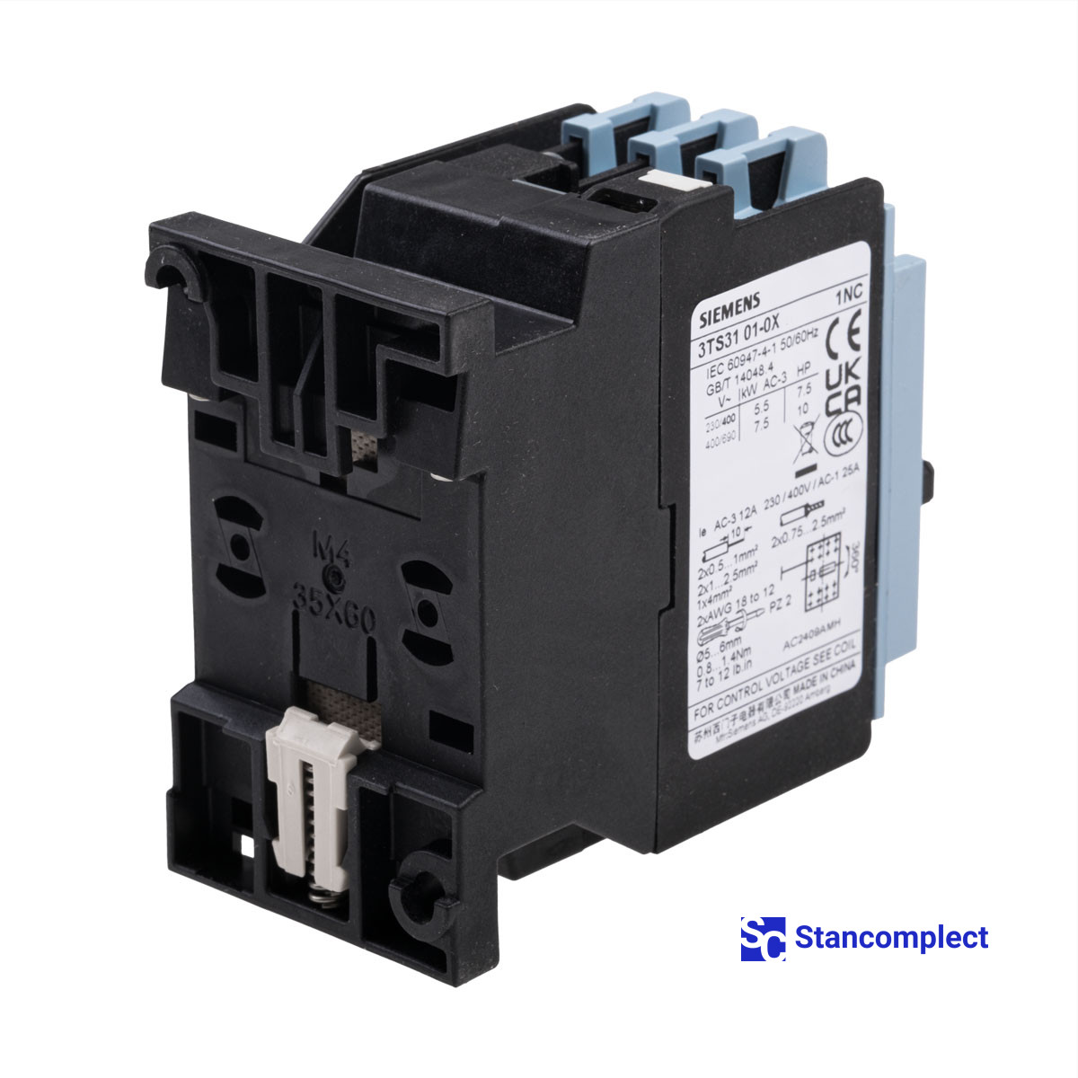 Contactor SIEMENS 3TS3101-0XN2 for KDT edge banding machines